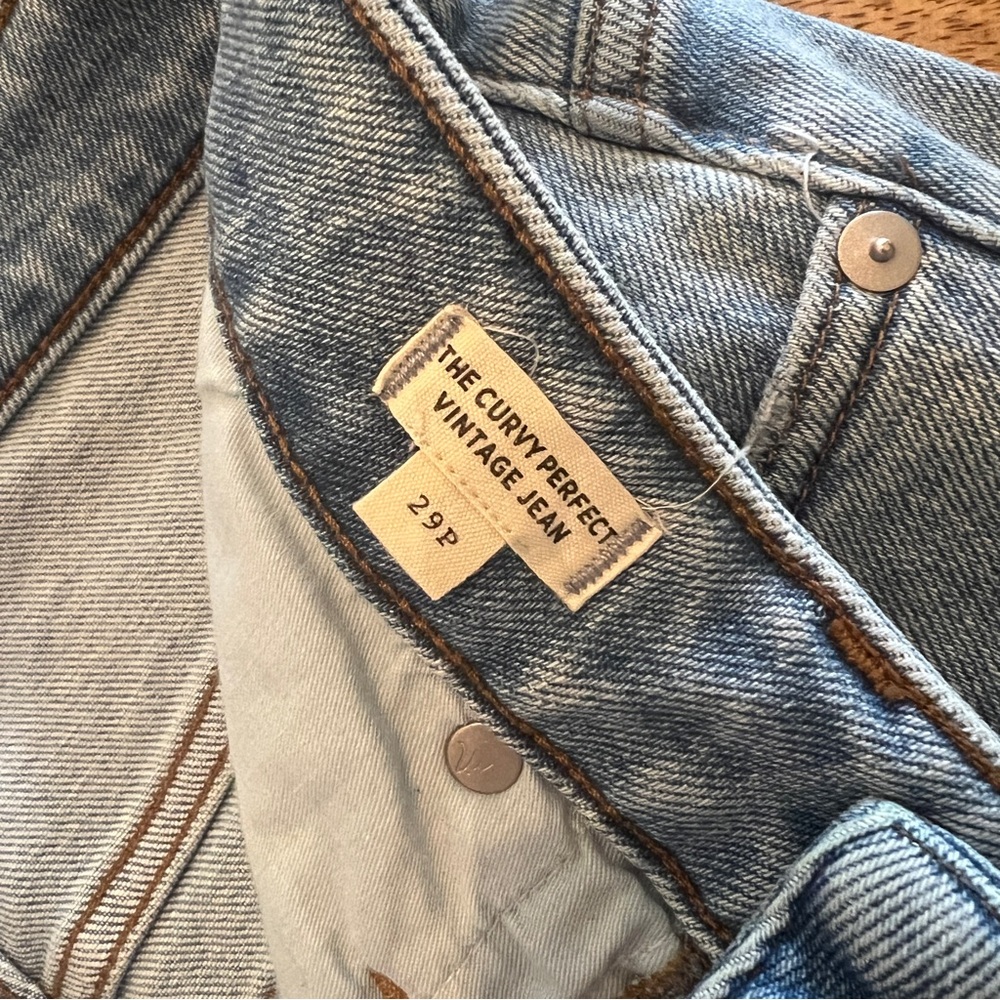 Madewell Light Wash Straight Leg Jeans - Picture 7 of 11